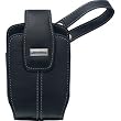BlackBerry 8700c 8700g 8703e Black Leather Tote Holster