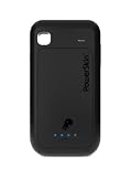 PowerSkin Protective Case with Built-in Battery for HTC EVO 4G - Black
