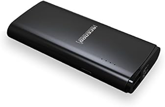 AFENDO&reg; AFENDO 16000mAh Ultra-Kompakt tragbare Ladeger&auml;t Pack Externe Mobile Backup Batterie USB- Ausgang Portable smart Starker Power Bank (Externer Akku-Pack und Ladeger&auml;t) Dual USB (2,1 A / 1,0 A Ausgang) mit hoher Kapazit&auml;t Notfall Ladeger&auml;t f&uuml;r iPad, iPad 2,3, iPhone 6, 5S, 5C, 5, 4S, 4, 3Gs 3G, 3, iPod, Blackberry, HTC, Android, Samsung, Nokia, Sony, Motorola, alle Generationen Mp3 Mp4 Player und Smart Phones und Bluetooth-Lautsprecher, Bluetooth-Kopfh&ouml;rer, die meisten Bluetooth-Ger&auml;te 5V und anderen digitalen Ger&auml;ten (Apple-Adapter-30-Pin-und lightning, nicht enthalten) mit 18 Monate Herstellergarantie (schwarz)