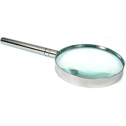 Magnifying Glass Hand Magnifier Stamp Collector Tools