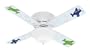 Hunter Fan 25718 Low Profile IV Plus Ceiling Fan, White with 44-Inch Airplane Blades