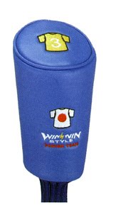 WIN WIN STYLE FWC-508 ワールドカップゴルフ 7番ヘッドカバー ブルー