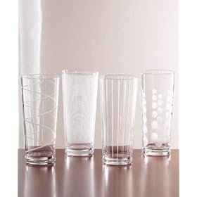 Mikasa "Clear Cheers" Highballs, Set of 4