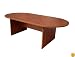 Boss 95-Inch by 43-Inch Conference Table, Cherry
