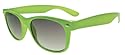 "Nerd" Sonnenbrille neon grün