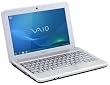 Sony - Vaio VPC-M12M1E - Netbook 10,1" - Intel Atom N470 - 250 Go - RAM 1024 Mo - Windows 7 - Jusqu'� 4h30 d'utilisation - Blanc