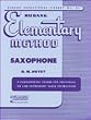Rubank Elementary Method Saxophone