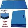 1/2" Tri-Fold Mat - 56" x 24" x 1/2" - Sports