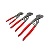 E-Z RED (EZRMP31) 3 PIece Self Adjusting Water Pump Plier Set