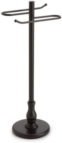 Grand Free Standing Towel Stand Oil Rubbed Bronze