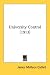 University Control (1913)