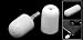 White Mini Microphone for iPhone 3G 3GS iPod 2nd 3rd Gen classic Video