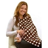 Peanut Shell Nursing Cover - Retro Brown
