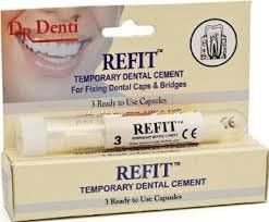 Dr denti refit temporary dental cement