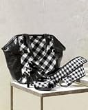 Spiegel Gingham-Pattern Belt