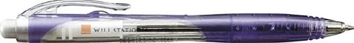 KOKUYO F-WPR100V ボールペン<WiLL STATIONERY ACTIC>細字0.7mm黒 軸紫