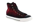 CONVERSE ALL STAR WOOLRICH HI BLACK/RED