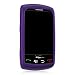 Blackberry 9500 9530 Storm Thunder Premium PURPLE Silicone Skin Cover Case