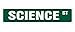 SCIENCE Street Sign chemistry biology teacher geek degree | Indoor/Outdoor | 18