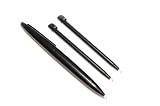 Assecure DSi XL Black stylus pack - 1 x Large & 2 standard slot in stylus for DS