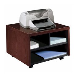 Printer/Fax Stand, Mobile, 20"x19-7/8"x14-1/8", Henna Cherry (HON105679JJ) Category: Printer Stands
