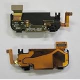 Usb Charger Port Dock Flex Cable + Mic + Buzzer Ringer or Loud Speaker + Antenna Sticker Receiver Pre-assembled / Assembly for iPhone 3gS ( not for 3g )