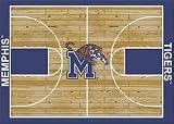 Memphis Tigers 3 10 x 5 4 Home Court Area Rug