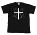 Christian T-shirt Drums Stick With Jesus Drumming Tee