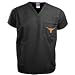 Texas Longhorns Black Scrub Top