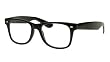 New OG Vintage Buddy NERD Wayfarer Blues Brothers Clear Sunglasses - Black