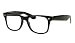 80s Emo Poser Nerd Retro Clear Lens Wayfarer Glasses