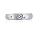 Hearts on Fire Platinum Diamond Mens Duets Band