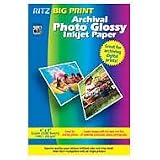 Archival Inkjet Paper 4x6 Glossy 100 Pack