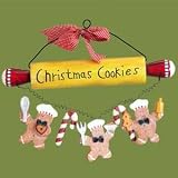 Adorable 11 Christmas Cookies Gingerbread Bakers Ornament