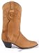 Oak Tree Farms Ladies Sahara Brown Nubuck Leather Western Boots