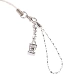 Hand Crafted Cellular Phone Charm - Letter 