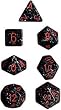 Chessex Dice: Polyhedral 7-Die Speckled Dice Set - Space