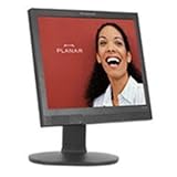 Planar PL1711M-BK 17-Inch LCD Monitor with Speakers and Pivot, Swivel, Tilt and Height Adjust Stand (Black)