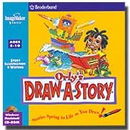 Orly's Draw-A-Story (Jewel Case) by Broderbund