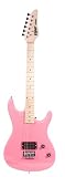 Viper 39 Inch PINK Electric Guitar, Carrying Case & Accessories, Whammy Bar, Strap, Cable, Pick, Strings, (Free eBook and Mini Rubber Guitar & Pick)