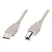 USB Kabel 2.0/1.1 , Stecker A auf Stecker B, 1,8 m
