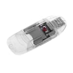 CTCStore 10-in-1 USB 2.0 High Speed Clear White Memory Card Reader Writer for SD SDHC MiniSD MiniSDHC MMC rsMMC - White