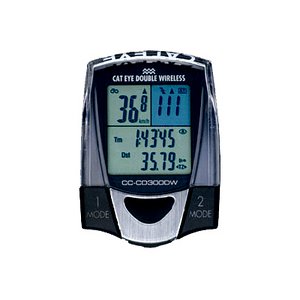 Buy Cateye CD300DW Double Wireless Cadence Bicycle Computer by Cateye