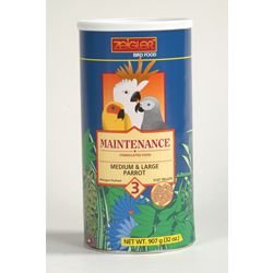 Zeigler Bird Diets Maintenance Formula for Medium and Large Parrots (32-oz canister) by Zeigler