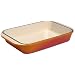 Le Creuset Cast Iron Rectangular Oven Dish, Volcanic, 30 cm