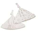 J by Jasper Conran- Pack of two white chick and lamb baby hats- 6-12 months