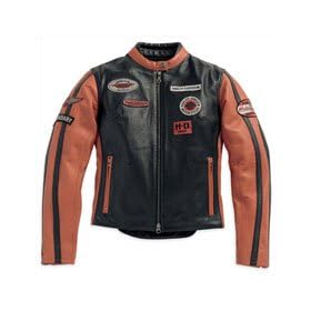 Harley-Davidson®Women's Whirlwind Perforated Leather Jacket. Custom hardware. 98116-07VW