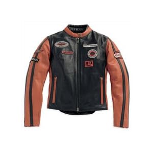 Harley-Davidson®Women's Whirlwind Perforated Leather Jacket. Custom hardware. 98116-07VW