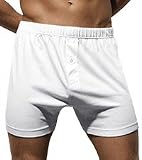 2xist Men Cotton Essential Button Fly Boxer 1007