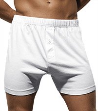 Buy 2xist Men Cotton Essential Button Fly Boxer 1007 by 2xist